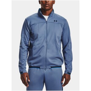 Bunda Under Armour UA Recover Knit Track Jacket - modrá