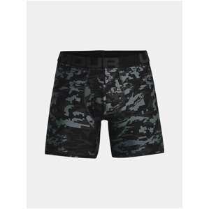 Boxerky Under Armour UA Tech 6in Novelty 2 Pack - černá