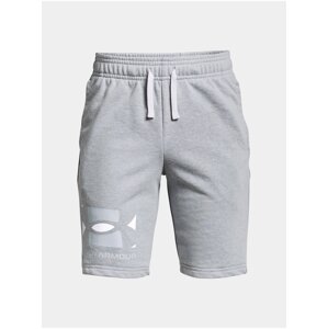 Kraťasy Under Armour UA RIVAL TERRY BL SHORTS - šedá