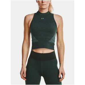 Tílko Under Armour Rush Seamless Crop Top - zelená