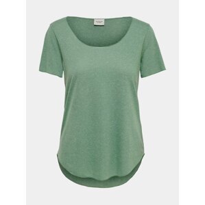 Světle zelené tričko Jacqueline de Yong Linette