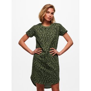 Zelené vzorované šaty Jacqueline de Yong Ivy