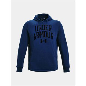 Mikina Under Armour RIVAL TERRY COLLEGIATE HD - modrá