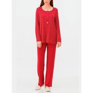 Dámské pyžamo 11161-316 červená - Vamp červená