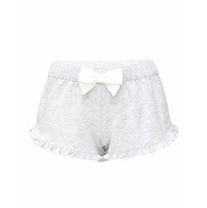 Slippsy šedé domácí kraťasy Light Gray Shorts Girl