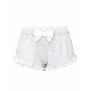 Slippsy šedé domácí kraťasy Light Gray Shorts Girl