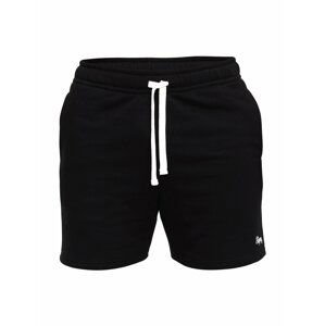 Slippsy černé pánské teplákové kraťasy Black Shorts Boy