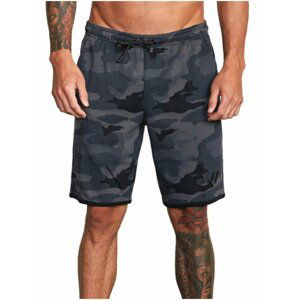 RVCA SPORT IV CAMO kraťasy teplákové pánské