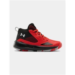 Boty Under Armour UA PS Lockdown 5 - červená