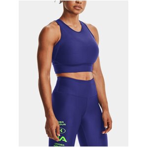 Tílko Under Armour UA HG Armour Crop Tank - modrá