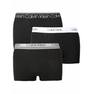 3PACK pánské boxerky Calvin Klein černé