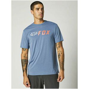 Fox Apex Tech Matte Blue pánské triko s krátkým rukávem - modrá