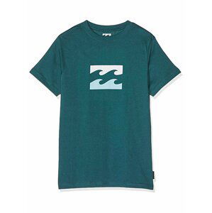 Billabong TEAM WAVE THEME DEEP TEAL dětské triko s krátkým rukávem - zelená