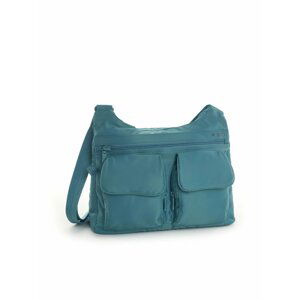 Kabelka Hedgren Shoulderbag Prarie RFID Britany blue Tone on Tone