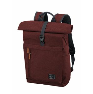 Batoh Travelite Basics Roll-up Backpack Bordeaux