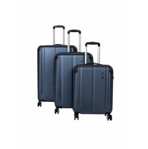 Sada cestovních kufrů Travelite City 4w S,M,L Navy – sada 3 kufrů