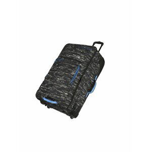 Cestovní taška Travelite Basics Doubledecker Black print