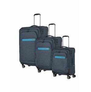 Sada cestovních kufrů Travelite Madeira S,M,L Navy/Blue