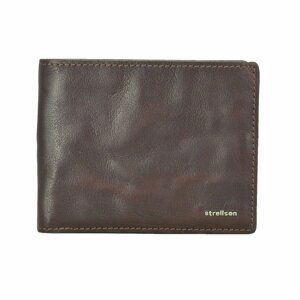 Peněženka Strellson Jefferson Billfold H8 Dark brown