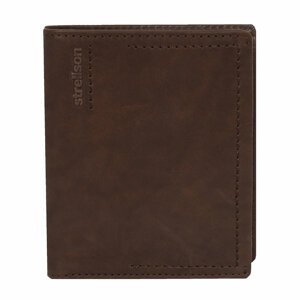 Peněženka Strellson Norton Billfold V8 Dark brown