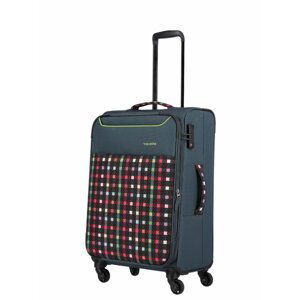 Cestovní kufr Travelite Argon M Checked Pattern