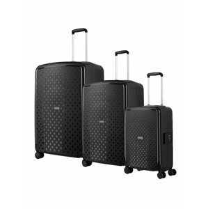 Sada cestovních kufrů Travelite Terminal S,M,L Black
