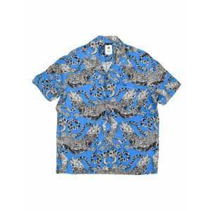 Element LIZARD BLUE EATME košile pro muže krátký rukáv - šedá