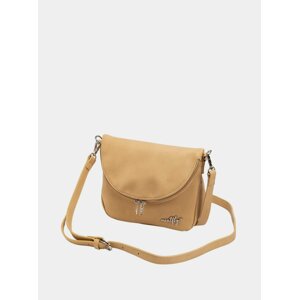 Béžová crossbody kabelka Meatfly Shea