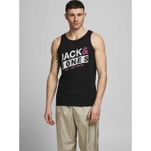 Černé tílko s potiskem Jack & Jones Liquid