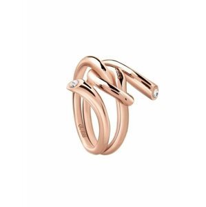 Guess rose gold prsten Knot