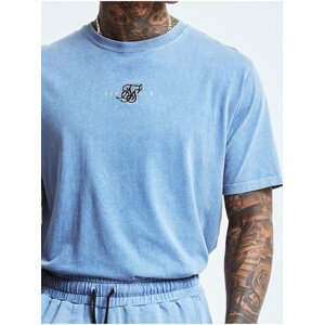 Modré pánské tričko - TEE FIT STANDARD S/S