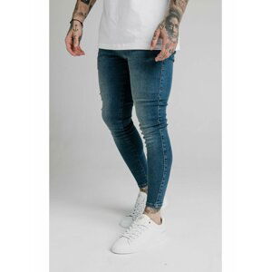 Modré pánské rifle - DENIMS SKINNY