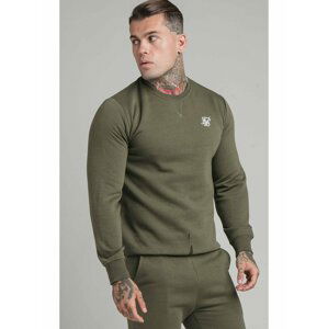 Khaki pánská mikina - SWEAT CREW