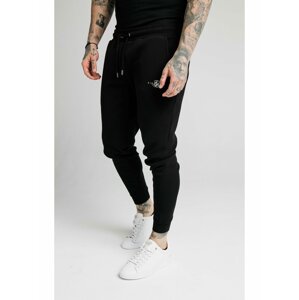 Černé pánské tepláky - JOGGER FIT MUSCLE