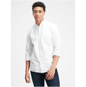 Bílá pánská košile oxford shirt in standard fit