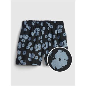 Modré pánské trenýrky print boxers