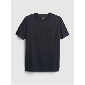 Černé klučičí dětské tričko 100% organic cotton t-shirt