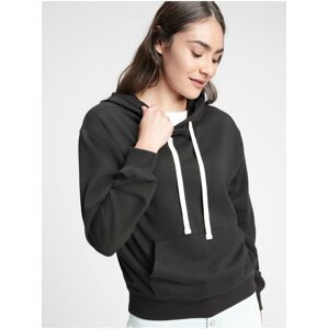 Černá dámská mikina fleece hoodie