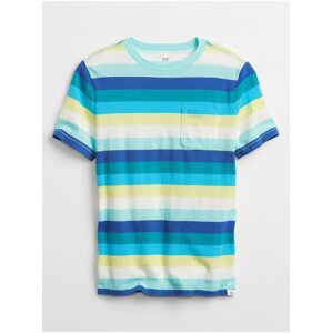 Modré klučičí dětské tričko pocket t-shirt