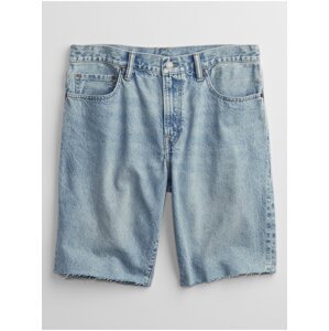 Modré pánské džínové kraťasy denim shorts