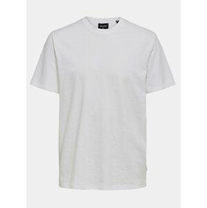 Bílé basic tričko ONLY & SONS Millenium