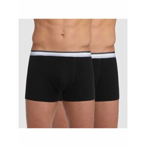 DIM ABSOLU FIT BOXER 2x - Pánské boxerky 2 ks - černá