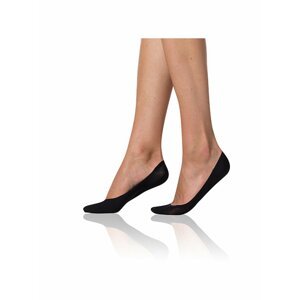 Černé balerínkové ponožky Bellinda COMFORT BALLERINAS