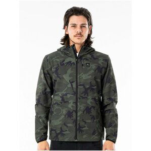 Rip Curl ELITE ANTI SERIES CAMO podzimní bunda pro muže - černá