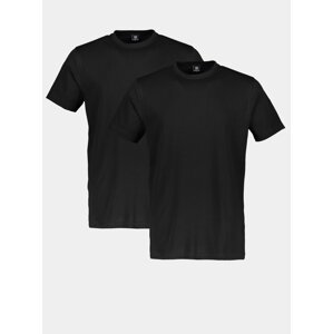 Sada dvou černých pánských basic triček LERROS