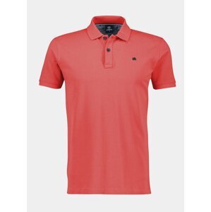 Červené pánské basic polo tričko LERROS