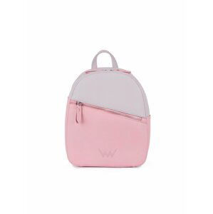 Bílo-růžový dámský batoh Vuch Jay