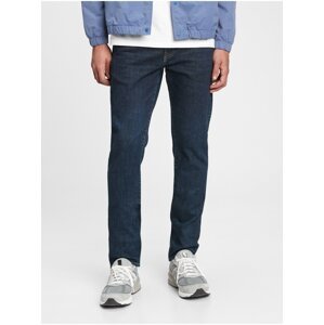 Tmavě modré pánské džíny GAP Flex slim jeans with Washwell