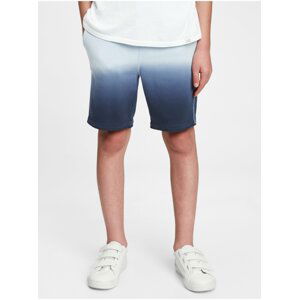 Modré klučičí dětské kraťasy GAP Logo pull-on shorts