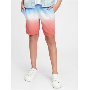 Barevné klučičí dětské kraťasy GAP Logo pull-on shorts